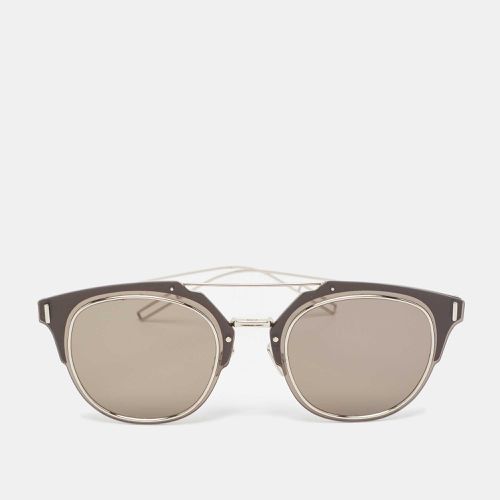 Dior Homme Silver/Black Composit 1.0 Wayfarer Sunglasses - Dior - Modalova