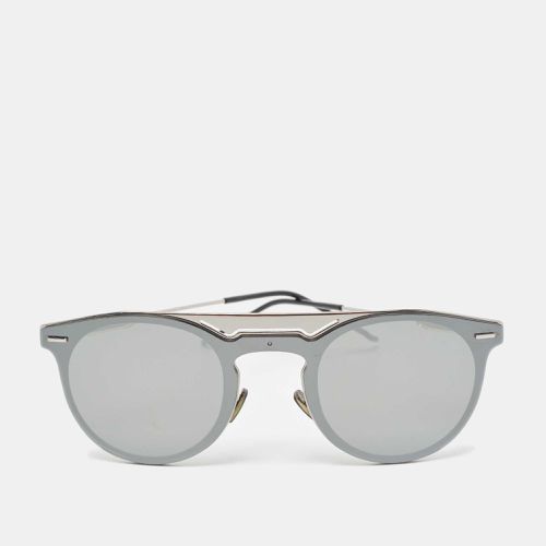 Dior Homme Grey Mirrored 0211S Round Sunglasses - Dior - Modalova