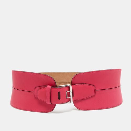 Dior Pink Leather Waist Belt M - Dior - Modalova