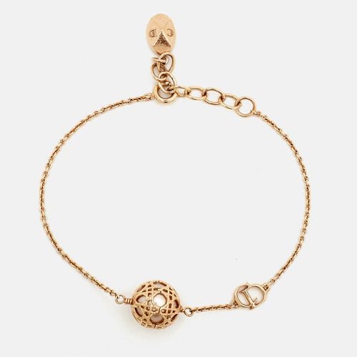 Dior Secret Cannage Faux Pearl Gold Tone Bracelet - Dior - Modalova