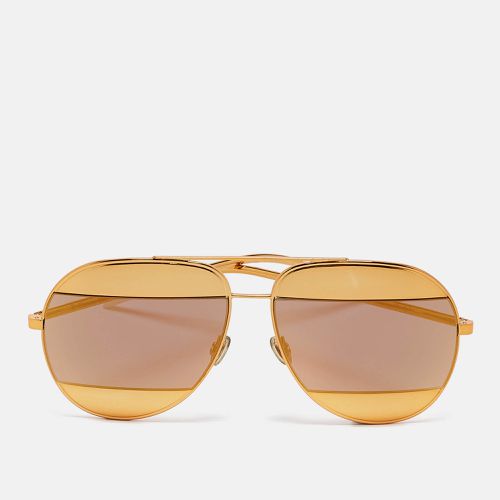 Dior Gold Dior Split1 Aviator Sunglasses - Dior - Modalova