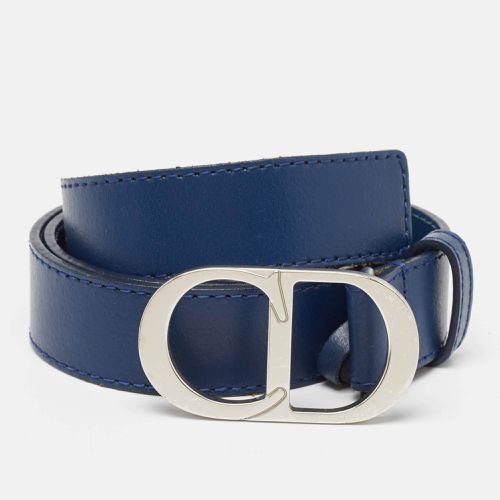 Dior Blue Leather CD Icon Belt 65CM - Dior - Modalova