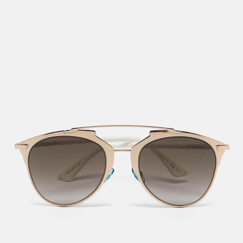 Dior White/Brown Gradient DiorReflected Aviator Sunglasses - Dior - Modalova