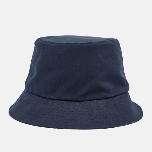 Navy Oblique Teddy-D Brim Cotton Blend Reversible Bucket Hat - Dior - Modalova