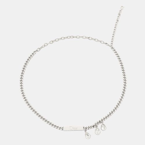 Tone Crystals Chain Necklace - Dior - Modalova