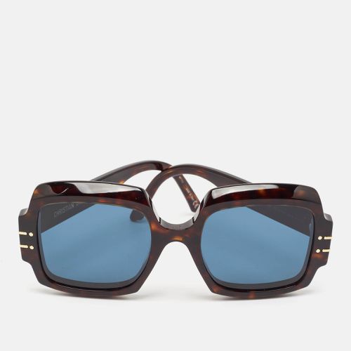 Dior Dark Brown Tortoise DiorSignature SU1 Square Sunglasses - Dior - Modalova