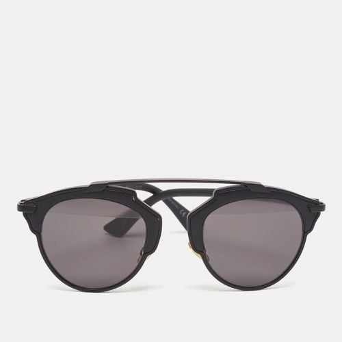 Dior Matt Black So Real Aviators Sunglasses - Dior - Modalova