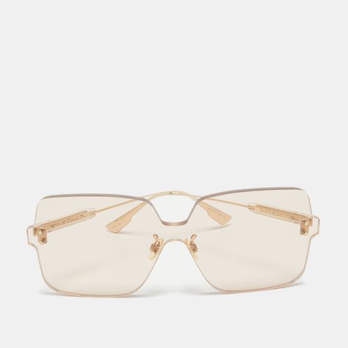 Dior Light Peach/Gold ColorQuake1 Oversized Sunglasses - Dior - Modalova