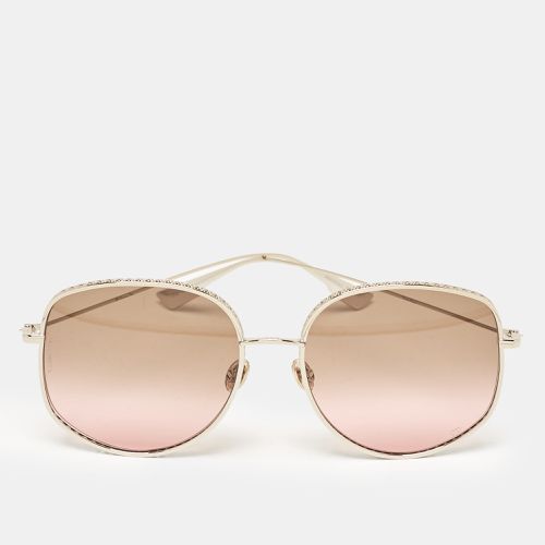 Dior Brown/Pink Gradient Diorbydior2 Oversized Sunglasses - Dior - Modalova