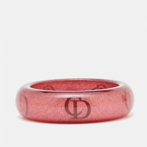 CD Glittering Logo Resin Bangle Bracelet - Dior - Modalova