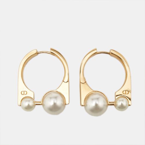 Tribales Faux Pearl Tone Earrings - Dior - Modalova