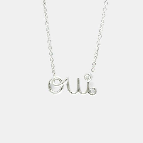 Christian 18K Gold Diamond amour Pendant Necklace - Dior - Modalova