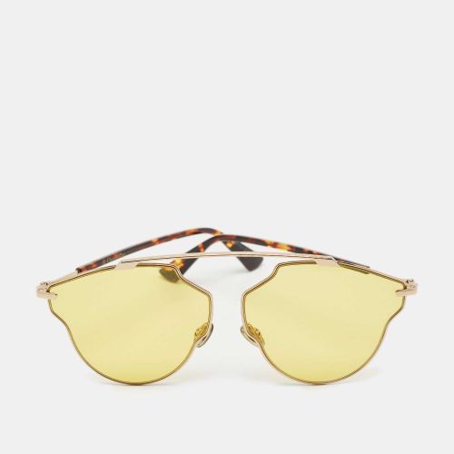 Dior Yellow 00HO SoRealPop Aviator Sunglasses - Dior - Modalova