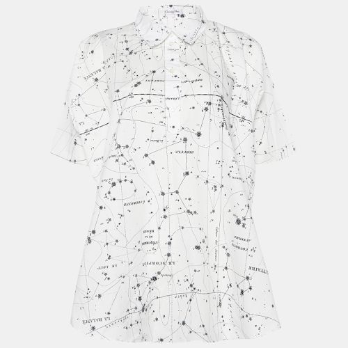 Constellation Print Cotton Tunic Top M - Dior - Modalova