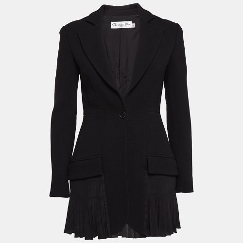 Christian Wool and Silk Pleated Jacket S - Dior - Modalova