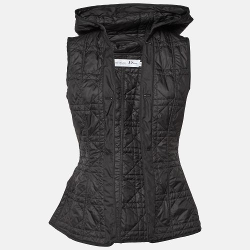 Dior Black Synthetic Hooded Gilet L - Dior - Modalova