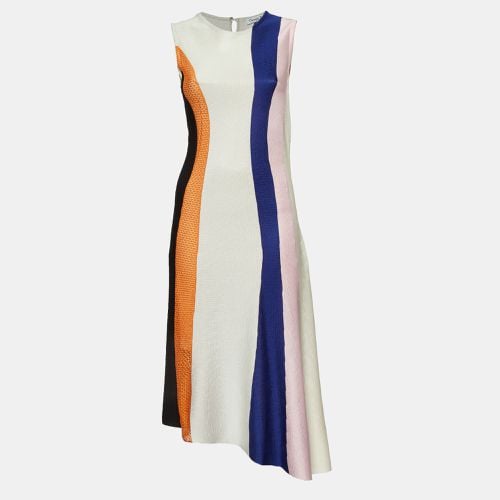 Paneled Jersey Sleeveless Midi Dress L - Dior - Modalova