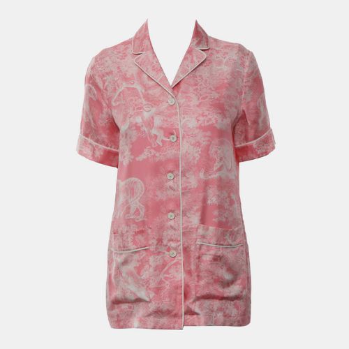 Christian Dior Printed Silk Shirt - Dior - Modalova