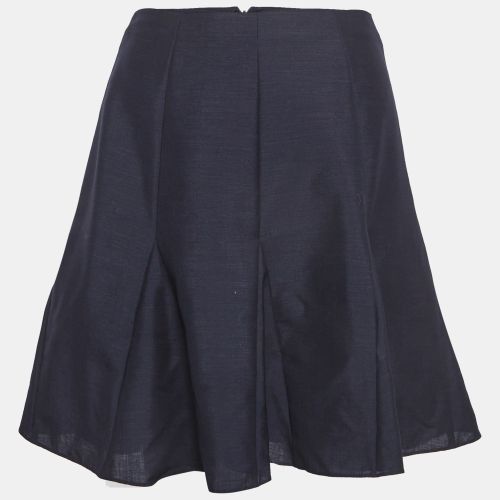 Christian Wool Blend Flared Mini Skirt S - Dior - Modalova