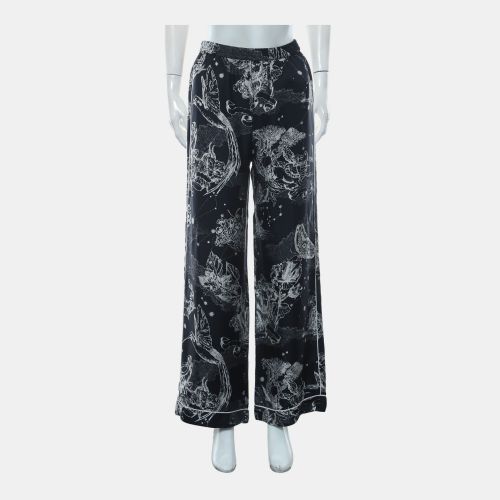 Chez Moi Printed Silk Trousers US 2 - Dior - Modalova