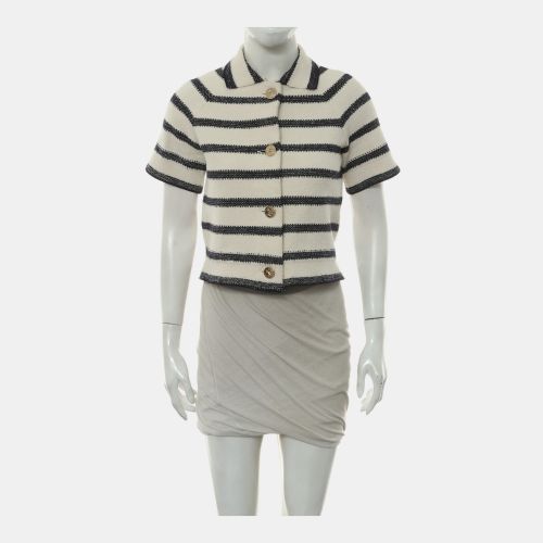 Stripes Short Sleeve Jacket Top US 4 - Dior - Modalova