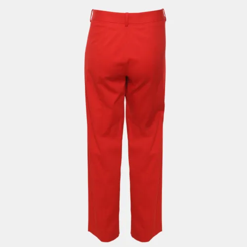 Dior Red Cotton Trouser S - Dior - Modalova