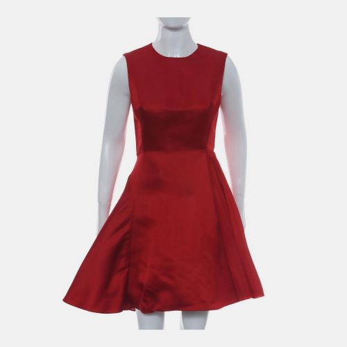 Sleeveless FlareDress With Side Pleating - Dior - Modalova