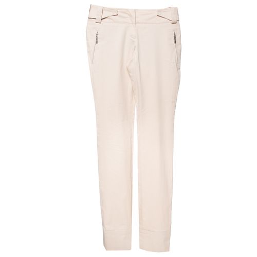 Dior Boutique Beige Cotton Cuffed Hem Pants S - Dior - Modalova