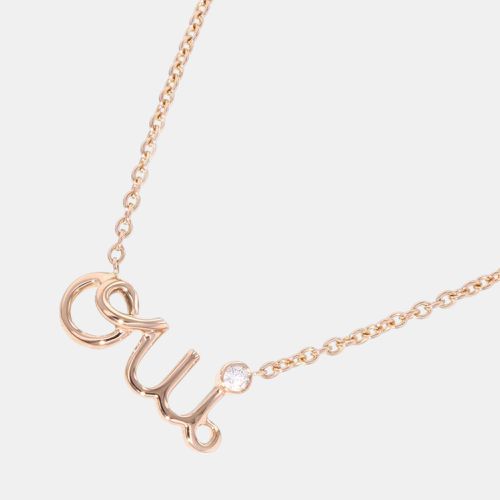 Dior Oui Diamond Necklace 18K Pink Gold - Dior - Modalova