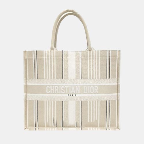 Dior Beige Canvas Book Tote bag - Dior - Modalova