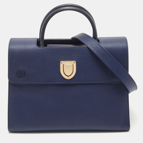 Dior Blue Leather Medium Diorever Bag - Dior - Modalova