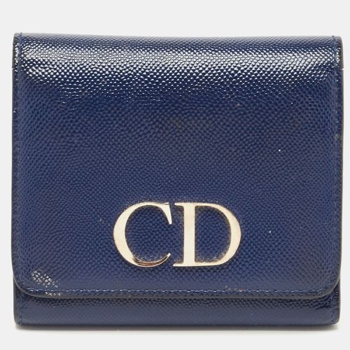 Patent Leather Mania Trifold Wallet - Dior - Modalova