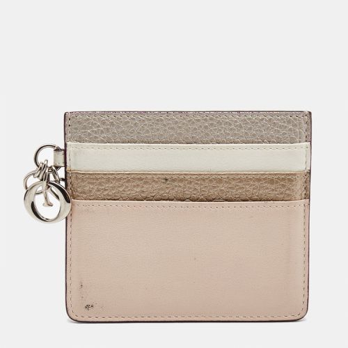 Dior Multicolor Leather Lady Dior Card Holder - Dior - Modalova