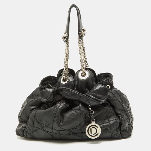 Dior Black Cannage Leather Le Trente Hobo - Dior - Modalova