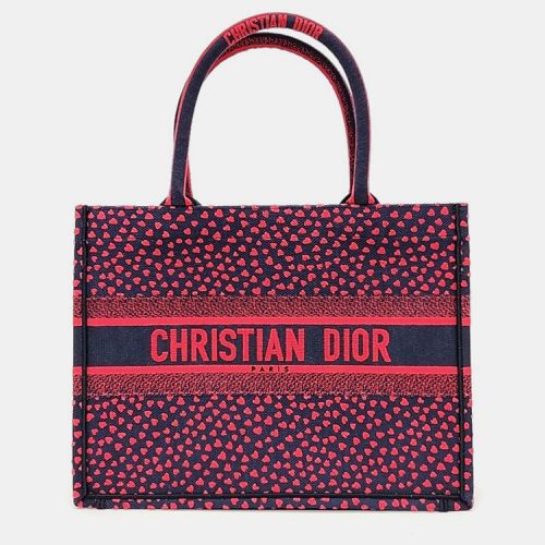 Christian Dior Red Canvas Book Tote Bag - Dior - Modalova