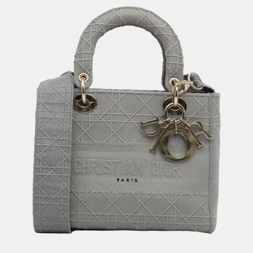 Dior Grey Medium Cannage Lady D-Lite - Dior - Modalova