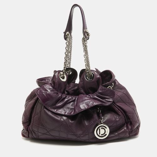 Dior Purple Cannage Leather Le Trente Shoulder Bag - Dior - Modalova