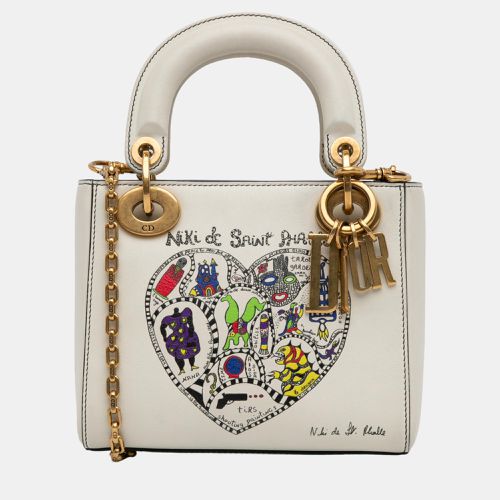 Dior White x Niki de Saint Phalle Mini Lady Dior - Dior - Modalova