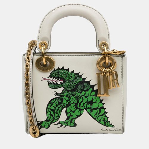 Dior White x Niki De Saint Phalle Limited Edition Mini Dragon Lady Dior - Dior - Modalova