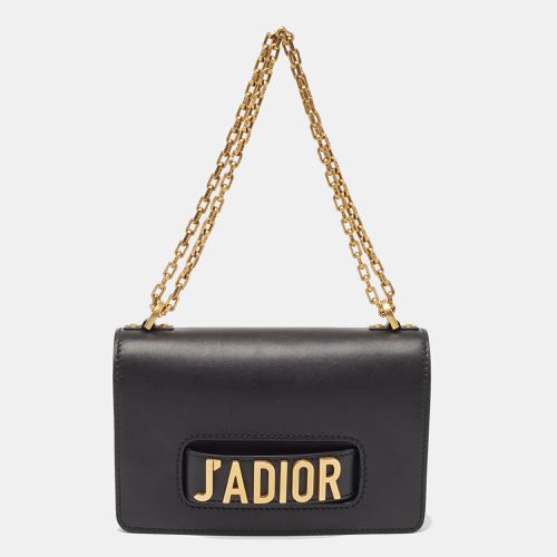 Dior Black Leather J'Adior Flap Shoulder Bag - Dior - Modalova