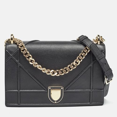 Dior Black Leather Medium Diorama Shoulder Bag - Dior - Modalova