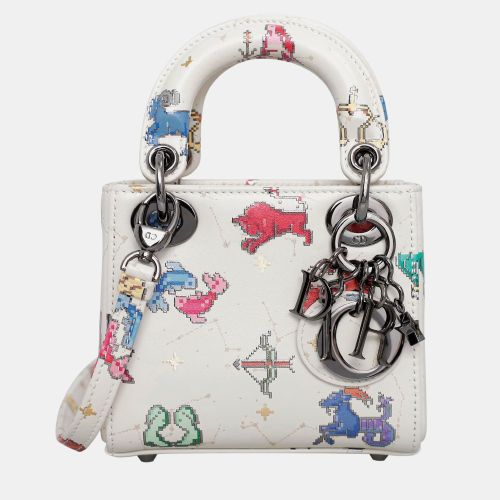 Lady Micro Leather Top Handle Bag - Dior - Modalova