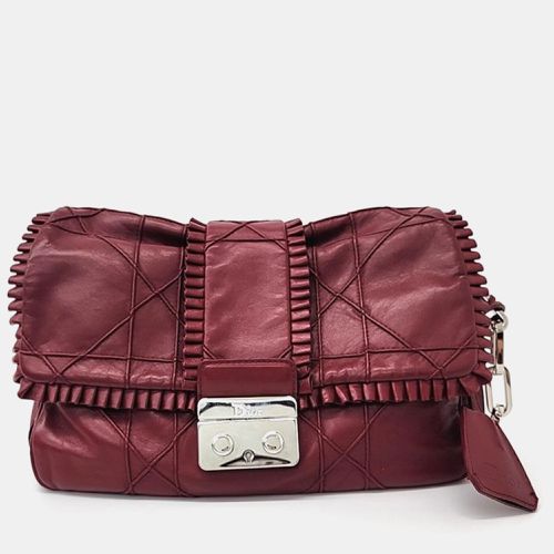 Dior Red Leather New Lock Shoulder Bag - Dior - Modalova