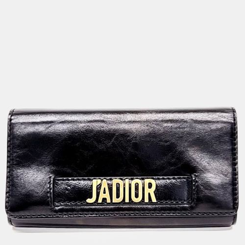 Dior Black Leather J'Adior Mini Chain Crossbody Bag - Dior - Modalova