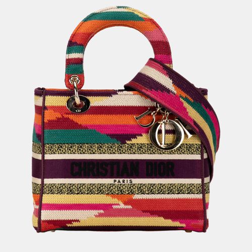 Dior Multicolor Medium Canvas Lady D-Lite - Dior - Modalova