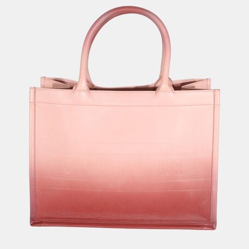 Gradient Medium Embossed Book Tote Bag - Dior - Modalova