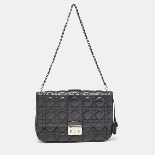 Dior Black Cannage Leather Miss Dior Promenade Shoulder Bag - Dior - Modalova