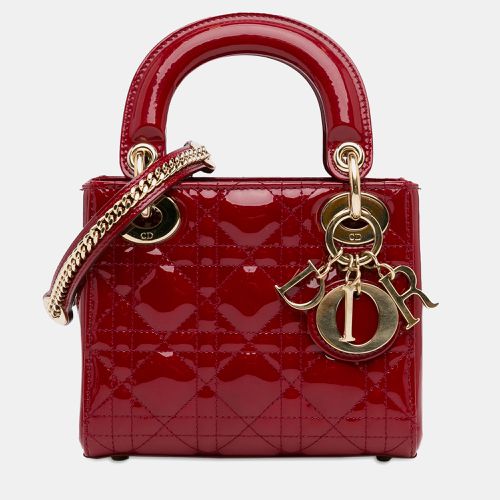 Dior Mini Patent Cannage Lady Dior Bag - Dior - Modalova