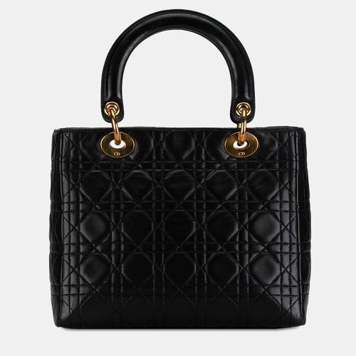 Dior Medium Lambskin Cannage Lady Dior - Dior - Modalova