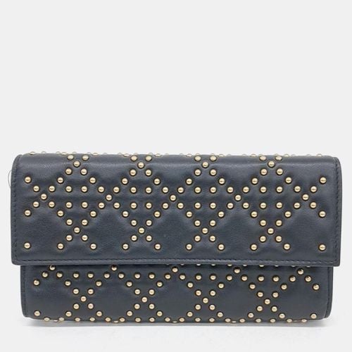 Christian Dior Calfskin Cannage Studded Wallet on Chain - Dior - Modalova